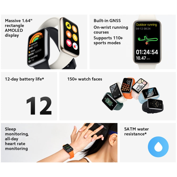 Original Xiaomi Smart Band 7 Pro Global, 1.64 inch AMOLED Screen, Support Heart Rate / Blood Oxygen / Stress / Sleep Monitoring Original Xiaomi Smart Band 7 Pro Global, 1.64 inch AMOLED Screen, Support Heart Rate / Blood Oxygen / Stress / Sleep Monitoring